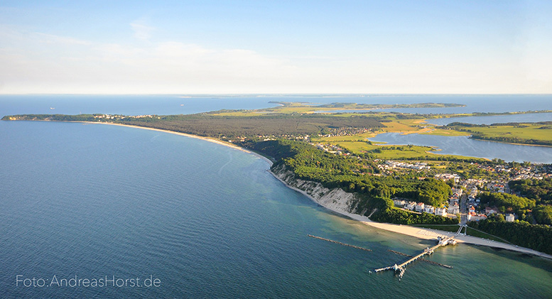 Meerblick im Ostseebad Sellin